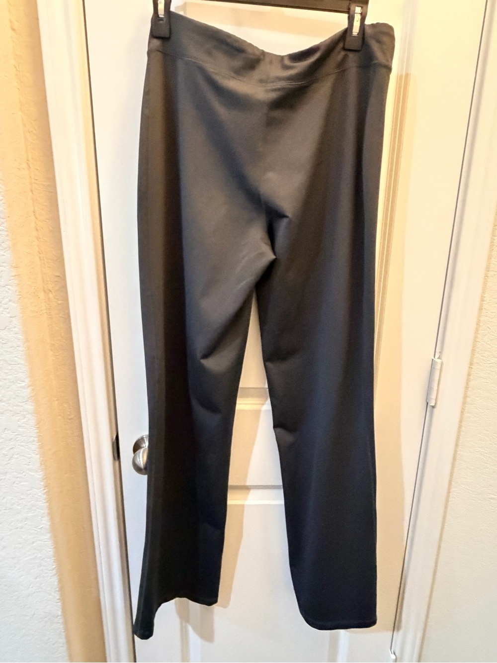 BCG Athletic Wide Leg Yoga Pants With Logo Dark Gray Size XL - Picture 3 of 4